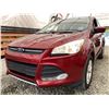 Image 2 : 132 - 2013 FORD ESCAPE, RED, 248171 KMS, FRONT WHEEL DRIVE