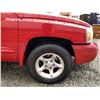Image 25 : 153 -- 2005 DODGE DAKOTA, RED, 231850 KMS, REAR WHEEL DRIVE