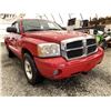 Image 8 : 153 -- 2005 DODGE DAKOTA, RED, 231850 KMS, REAR WHEEL DRIVE