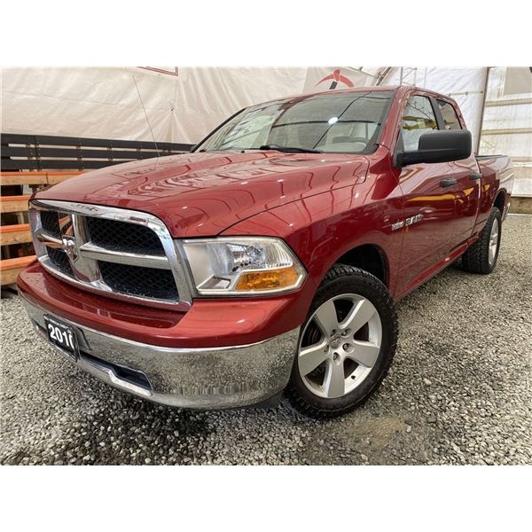 155 -- 2010 DODGE RAM 1500, RED, 226992 KMS, 4X4