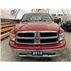 Image 3 : 155 -- 2010 DODGE RAM 1500, RED, 226992 KMS, 4X4