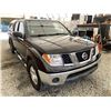 Image 9 : 159 -- 2007 NISSAN FRONTIER, BLACK, 311614 KMS, 4X4