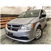 Image 1 : 200 -- 2017 DODGE GRAND CARAVAN SE, SILVER, 163861 KMS