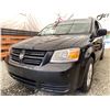 Image 2 : 202 -- 2009 DODGE GRAND CARAVAN SE, BLACK, 164348 KMS, FRONT WHEEL DRIVE