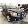 Image 8 : 11 -- 2009 DODGE CALIBER, BLACK, 261915 KMS, FRONT WHEEL DRIVE