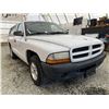 Image 8 : 0P -- 2002 DODGE DAKOTA SPORT, WHITE, 99852 KMS, REAR WHEEL DRIVE