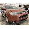 Image 8 : 106 -- 2014 MITSUBISHI OUTLANDER, COPPER, 314475 KMS, FOUR WHEEL DRIVE