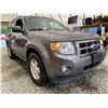 Image 8 : 118 -- 2012 FORD ESCAPE, GREY, 225183 KMS, FRONT WHEEL DRIVE