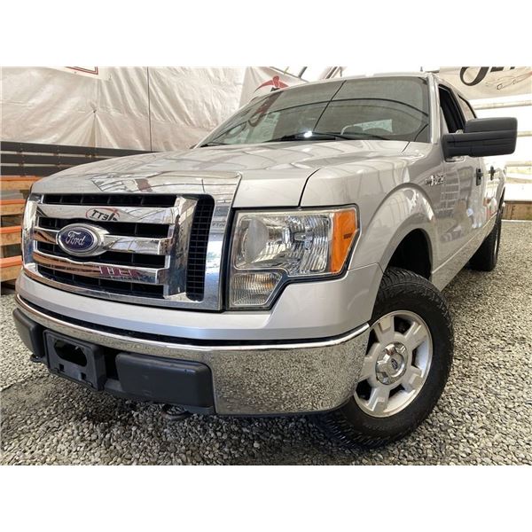 269 -- 2010 FORD F150 XLT, SILVER, 156328 KMS, 4X4