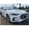 Image 8 : 1 -- 2017 HYUNDAI ELANTRA, WHITE, 159362 KMS, FRONT WHEEL DRIVE "NO RESERVE"