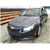 Image 3 : 2 -- 2011 CHEVY CRUISE, GREY, 122203 KMS, FRONT WHEEL DRIVE