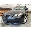 Image 1 : 4 -- 2005 MAZDA 3, BLACK, 221965 KMS, FRONT WHEEL DRIVE