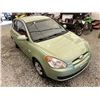 Image 10 : 8 -- 2008 HYUNDAI ACCENT, GREEN, 235674 KMS, FRONT WHEEL DRIVE