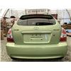 Image 17 : 8 -- 2008 HYUNDAI ACCENT, GREEN, 235674 KMS, FRONT WHEEL DRIVE