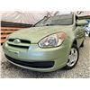 Image 1 : 8 -- 2008 HYUNDAI ACCENT, GREEN, 235674 KMS, FRONT WHEEL DRIVE
