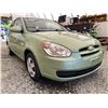 Image 8 : 8 -- 2008 HYUNDAI ACCENT, GREEN, 235674 KMS, FRONT WHEEL DRIVE
