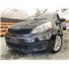 Image 1 : 6 -- 2013 KIA RIO, BLACK, 139519 KMS, FRONT WHEEL DRIVE