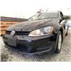 Image 2 : 5 -- 2015 VW GOLF, BLACK, 252652 KMS, FRONT WHEEL DRIVE