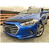 Image 1 : 0E -- 2017 HYUNDAI ELANTRA, BLUE, 237855 KMS, FRONT WHEEL DRIVE