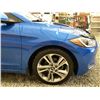 Image 25 : 0E -- 2017 HYUNDAI ELANTRA, BLUE, 237855 KMS, FRONT WHEEL DRIVE