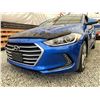Image 2 : 0E -- 2017 HYUNDAI ELANTRA, BLUE, 237855 KMS, FRONT WHEEL DRIVE