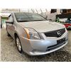 Image 8 : 17 -- 2011 NISSAN SENTRA 2.0, SILVER, 204558 KMS, FRONT WHEEL DRIVE