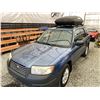 Image 2 : 9 -- 2007 SUBARU FORESTER, BLUE, 254895 KMS, ALL WHEEL DRIVE