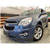 Image 1 : 108 -- 2011 CHEVY EQUINOX, BLUE, 181425 KMS, ALL WHEEL DRIVE