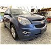 Image 8 : 108 -- 2011 CHEVY EQUINOX, BLUE, 181425 KMS, ALL WHEEL DRIVE