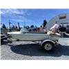 Image 2 : 253 -- 1960 BOAT WITH UBUILT TRAILER, BLACK