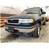 Image 2 : 1998 MAZDA B4000, GREEN, 228550 KMS, REAR WHEEL DRIVE,  EX-OUT OF PROVINCE, 1 ACCIDENTS, 2 GLASS CLA