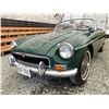 Image 2 : 0Q -- 1966 MG MGB, GREEN, 86912 KMS, "NO RESERVE"