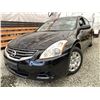 Image 1 : 23 -- 2010 NISSAN ALTIMA, BLACK, 168763 KMS, FRONT WHEEL DRIVE "NO RESERVE"