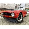 Image 1 : 0I -- 1971 TRIUMPH TR6, RED, 56665 KMS, REAR WHEEL DRIVE "NO RESERVE"