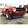 Image 8 : 0I -- 1971 TRIUMPH TR6, RED, 56665 KMS, REAR WHEEL DRIVE "NO RESERVE"