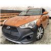Image 1 : 11 -- 2013 HYUNDAI VELOSTER, ORANGE, 154947 KMS, FRONT WHEEL DRIVE