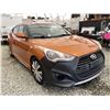 Image 8 : 11 -- 2013 HYUNDAI VELOSTER, ORANGE, 154947 KMS, FRONT WHEEL DRIVE