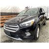 Image 2 : 134 -- 2019 FORD ESCAPE, BLACK, 181382 KMS, 4X4