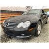 Image 2 : 0V -- 2003 MERCEDES SL 500R, BLACK, 62913 MILES,"NO RESERVE"