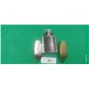 Image 2 : 1950s Rosnol lighter/cigarette case with 2 small brass slipper ashtrays, lighter 4.5" long