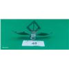 Image 2 : Vintage "wing" car hood emblem 5"x2.5"
