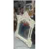 Image 1 : Giant intricately framed mirror to Narnia 59"x43" very heavy, ship at your own risk