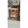 Image 1 : 1940s radio cabinet, ready to be finished, 38"x28"x14"