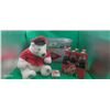 Image 1 : Lot of vintage Coca-Cola collectibles inc ice pail, bear, & 6 pack