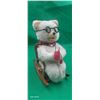 Image 2 : Vintage mother bear knitting battery operated toy, Made by Trademark 10"