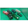 Image 1 : Lot of 7 glass car cologne bottles