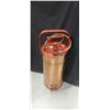 Image 2 : Large vintage brass fire extinguisher 26" tall