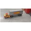 Image 1 : 50s Marx pressed steel Highway Express truck and trailer, 27" great overall condition, brilliant gra