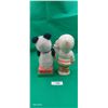 Image 2 : 2 vintage toys, drumming panda & eskimo coinbank