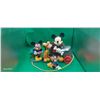 Image 1 : Collectable Mickey Mouse figures x 3, plus Oscar The Grouch